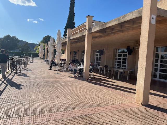 Another view of the dining area.
